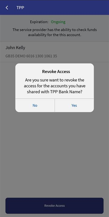 Revoke Account Access